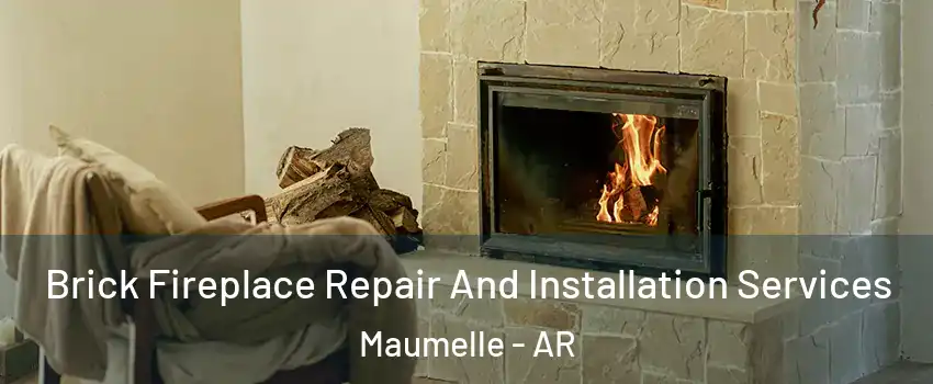 Brick Fireplace Repair And Installation Services Maumelle - AR