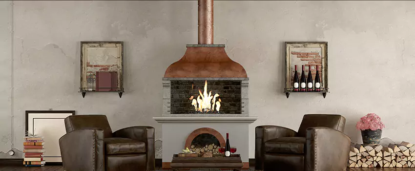 Thelin Hearth Products Providence Pellet Insert Fireplace Installation in Maumelle, AR