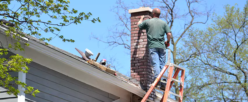 Vinyl and PVC Chimney Flashing Installation in Maumelle, AR