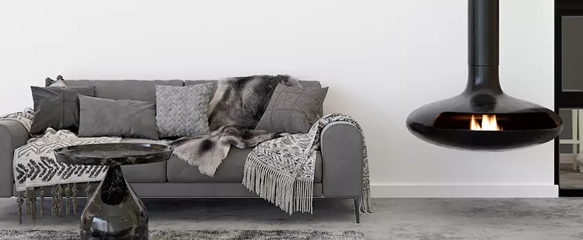 Circular Hanging Fireplace Installation Services in Maumelle, AR